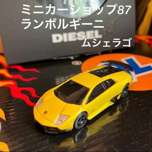 ランボルギーニ ムルシェラゴ LP670 ミニカー 黄色