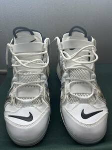 ナイキ エアモアアップテンポ 720 ホワイト NIKE Air More Uptempo 720 White Metallic Silver us9 27cm