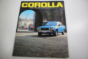  catalog Toyota Corolla 