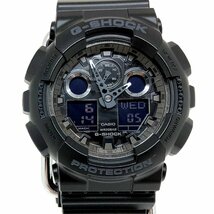 極美品 G-SHOCK ジーショック CASIO カシオ 腕時計 GA-100CF-1A ビッグケース 迷彩 アナデジ クォーツ 【IT5QLQOFL9XH】_画像1