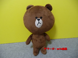 ライン LINE FRIENDS PIayデフォルメ BIGぬいぐるみ 37cm H45