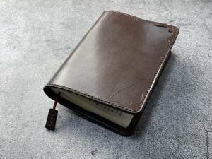 [ hand .] chocolate original leather library book@ for book cover ( angle flower decoration ) book mark attaching 