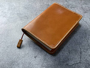 [ hand .] Camel original leather library book@ for book cover ( angle flower decoration ) book mark attaching 