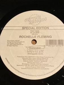 渋い　Rochelle Fleming Danger! Cutting Records CR-312 Electronic House, Deep House