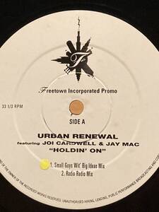 2LP Urban Renewal Featuring Joi Cardwell & Jay Mac Holdin' On Electronic House, Garage House Freetown Inc