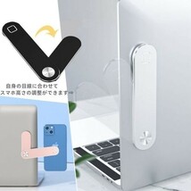 スマホスタンド スマホ スタンド マグネットアーム 折りたたみ スマートフォンスタンド 携帯スタンド スマホホルダー ネイビー_画像7