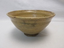 504091 【 時代物 茶道具 須田祥豊作 伊羅保 茶碗 陶印 共布 共箱 】 検) 作家物 煎茶道具 茶懐石 茶湯 茶呑 茶事 茶器 来客 在銘 古玩ⅰ_画像2