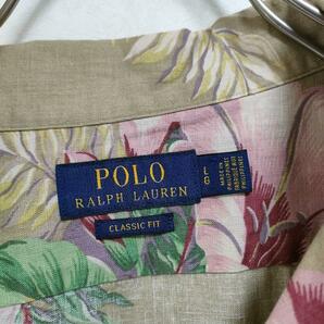 ポロラルフローレン アロハシャツ 花柄 フローラル ハイビスカス POLO SPORT RRL RLX RALPH LAURENの画像6