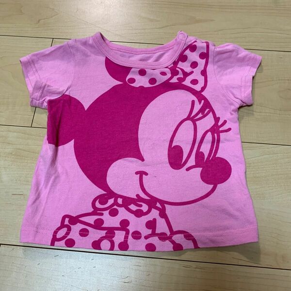 Disney ディズニー ミニー Tシャツ 半袖 夏服 ピンク 60~70