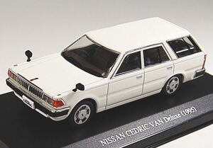 # быстрое решение DISM 1/43[ Nissan Y30 Cedric van более поздняя модель Deluxe ( чисто-белый ) 0077146