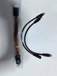 # [ once new goods unused ] crevice cable thickness 0.24mm wiring through .melaIP camera wiring power supply for 