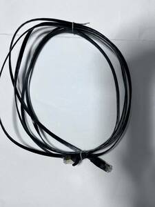 # [ used ] Sanwa Supply LAN cable CAT7 Ultra Flat (3m) KB-FLU7-03BK