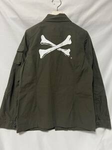 2000-2001 AW WTAPS x UNDERCOVER MELTING POT M65 クロスボーン シャツ ジャケット S (N-9-10)