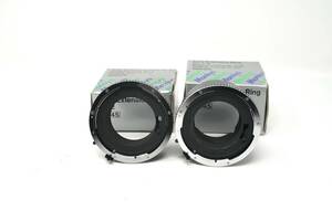 [美品/元箱付き］ Mamiya M645 Auto Extension Ring No.2+No.3-S セット マミヤ オート中間リング チューブ 