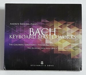 3CD　STEINWAY＆SONS　ランジェル バッハ Keyboard Masterworks Bach　Andrew Rangell 