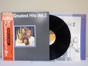 LP レコード ABBA アバ GREATEST HITS VOL.2 グレイテスト ヒッツ vol.2 【E-】 M1509W