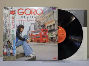 LP レコード 野口五郎 GORO LOVE in LONDON 愛ふたたび 【E+】 M871X