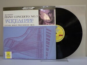 LP レコード Wilhelm Kempff ウィルヘルム ケンプ Beethoven ベートーヴェン PIANO CONCERT NO.3 ピアノ協奏曲 第三番 【E-】 M2446S