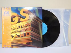 LP レコード 帯 DOWNTOWN BOOGIEWOOGIE BAND GS ダウン タウン ブギウギ バンド 【E+】 M2346W