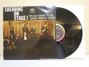 LP レコード George Shearing ジョージ シアリング クインテット SHEARING ON STAGE シアリング オン ステージ 【E+】 M2293E