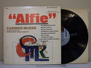 LP レコード Carmen McRae カーメン マクレエ Alfie アルフィー 【E+】 M2482X