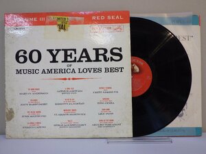 LP レコード Marian Anderson マリアン アンダーソン 60 YEARS OF MUSIC AMERICA LOVES BEST 【E-】 M2567B