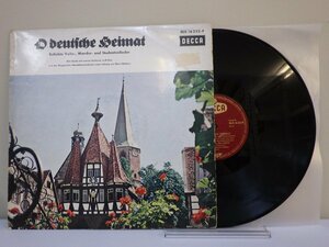 LP レコード Will Glahe ウィル グラーエ O deutsche Heimat beliebte volks wander und studentenlieder 【E-】 M2563B