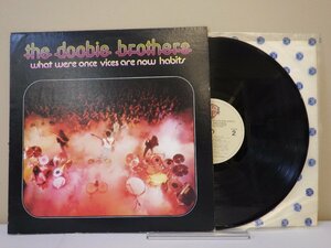 LP レコード THE DOOBIE BROTHERS ドゥービー ブラザーズ WHAT WERE ONCE VICES ARE NOW HABITS 【E+】 M2774E