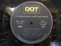 LP レコード 帯 PAT BOONE パット ブーン STANDARD SONGS SUPER DELUXE スタンダード ソング スーパー デラックス 【E+】 M2732E_画像3