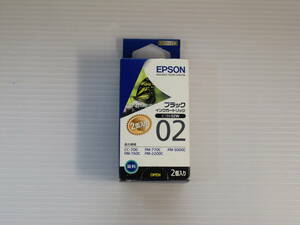 ★ 未開封 ☆ 純正品 EPSON インク ★ IC1BK02W ◆ 2個入 ☆ エプソン ★ 期限切れ ☆