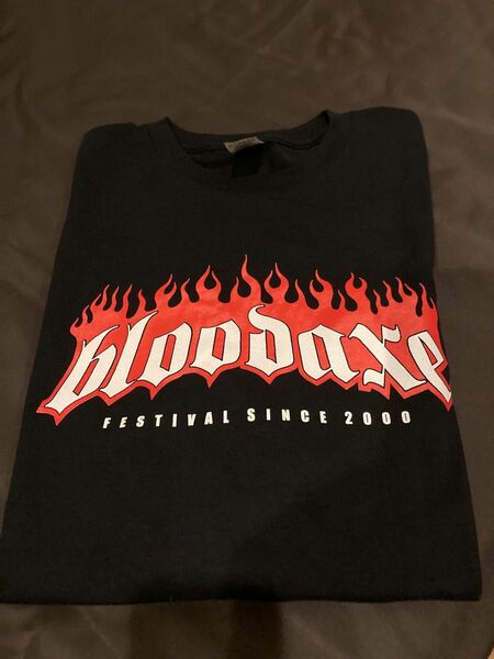 XL BLOODAXE FESTIVAL FIRE LOGO限定Tシャツ 半袖