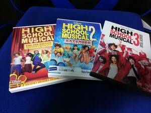 HIGH SCHOOL MUSICAL1～3 輸入版DVD （邦題：ハイスクール・ミュージカル）シリーズ３部作