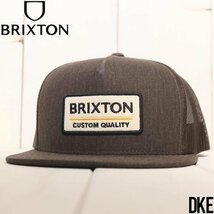 【送料無料】メッシュキャッップ 帽子 BRIXTON ブリクストン PALMER PROPER MP MESH CAP 11070 DKE_画像1