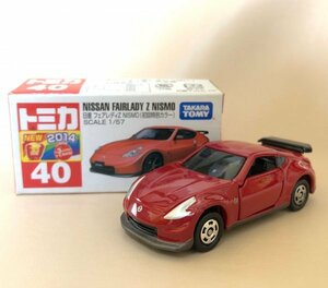 トミカ　日産　フェアレディZ　NISMO(初回特別カラー)　No.40　2014　ミニカー　TOMICA　同梱可 NISSAN FAIRLADY Z NISMO (Erxei_pscr)