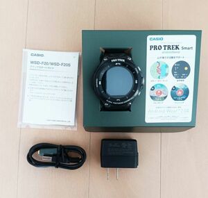 CASIO Smart Outdoor Watch PRO TREK Smart WSD-F20-BK