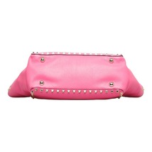 ヴァレンティノ ロックスタッズ ハンドバッグ ショルダーバッグ 2WAY ピンク レザー レディース VALENTINO 【中古】_画像5