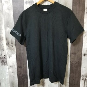 A.P.C. SECTION MUSICALE short sleeves T-shirt size 1 black France made 