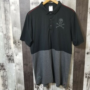 adidas ORLAND PIRATES　アディダス　半袖　ポロシャツ　大きいサイズ　2XO　スカル　サッカー