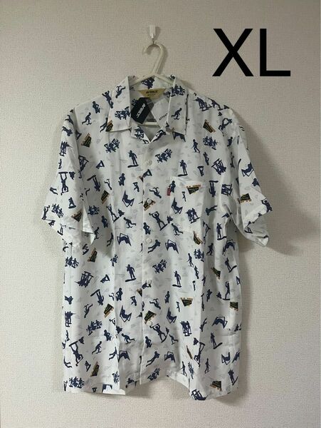 新品　AVIREX アヴィレックス アロハシャツ サイズ：XL