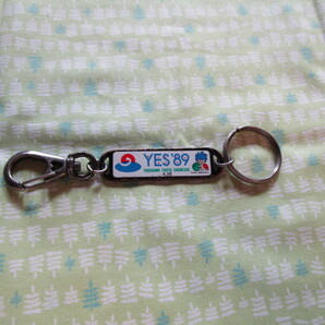 C5 中古 神奈川県 横浜博覧会 YES’89記念キーホルダー ご当地 観光土産物 長期保管品 ウ14