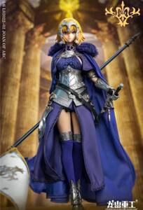 ☆新品 1/6 女性アクションフィギュア　ダブルヘッド　シームレス素体　女騎士　ジャンヌ・ダルク　　フェイト　龍山重工