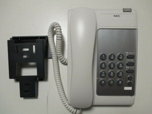 NEC single . telephone machine DTL-1-1D(WH) DT210 wall use goods attaching G2