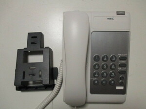 NEC single . telephone machine DTL-1-1D(WH) DT210 wall use goods attaching G7