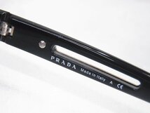 プラダ PRADA サングラス ステンｘプラ シルバーｘブラック SPR541 64□12 125 良品_画像9