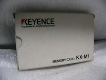 ★貴重！未使用★ Keyence KX-M1 SRAM 8KB メモリカード _画像3
