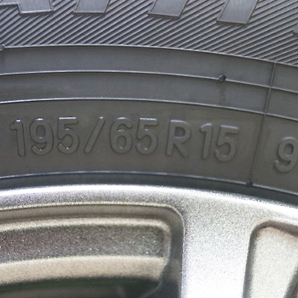 超美品★EuroSpeed 6J+52 5H114.3★95~99%山★2019年★Toyo 195/65R15 ノア ヴォクシー アイシス エスクァイア ストリーム アクセラ 等の画像9