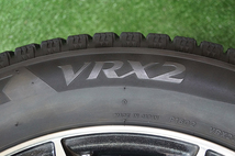 超美品★傷無し BROOK 6.5J+53 5H114.3★85~90%山残★ スタッドレス BS VRX2 215/55R17 エスティマ オデッセイ ヴェゼル 等_画像6