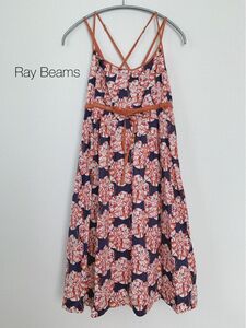 【美品】Ray Beams ワンピース 花柄 レイビームス BEAMS カーネーション