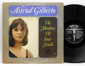 ★US ORIG MONO LP★ASTRUD GILBERTO/The Shadow Of Your Smile 1965年 VAN GELDER刻印 音圧＆音抜最高 CS付 ボッサ・ジャズ名盤 いそしぎ