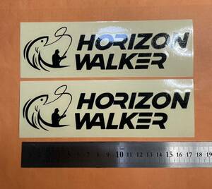 フィッシング カヤック HORIZON WALKER 切文字ステッカー 防水仕様 ドレスアップ